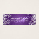Search for halloween wedding favour tags Purple
