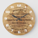 Search for unique kitchen clocks Rustic