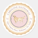 Search for dog address stickers Golden retriever