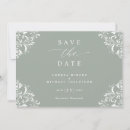 Search for sage green save the dates Classy