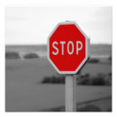 Search for traffic sign posters Red