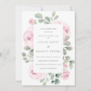 Search for grey watercolor invitations Eucalyptus leaves