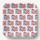 Search for red and blue graduation plates College