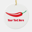 Search for hot pepper christmas tree decorations Food