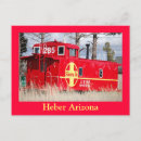 Search for red train postcards Caboose