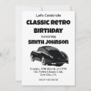 Search for classic car invitations Party