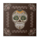 Search for dia de los muertos tiles Flowers