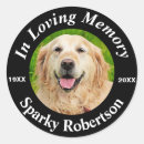 Search for pet name stickers Dog