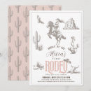 Search for rodeo 1st birthday invitations Cowgirl