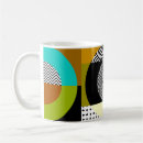 Search for geometric collage mugs Retro