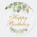 Search for happy 70th stickers Green