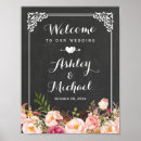 Search for chalkboard welcome wedding signs Flowers