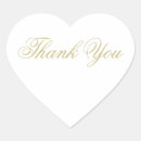 Search for heart shape thank you stickers For her