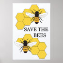 Search for save the bees posters Environment