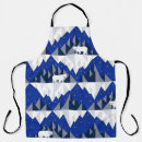 Search for polar bear aprons Illustration