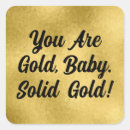 Search for gold quote stickers Simple