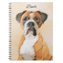 Search for boxer dog notebooks Fawn
