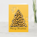 Search for leopard christmas cards Tree