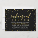 Search for confetti rehearsal dinner invitations Chic