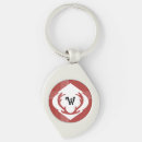 Search for deer antlers key rings Red