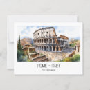 Search for rome postcards Colosseum