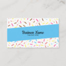 Search for frosted business cards Confectionery