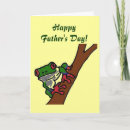 Search for frog fathers day cards Father's