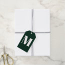 Search for dark green gift tags Minimalist
