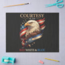 Search for eagle tissue paper Red white and blue