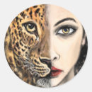 Search for fantasy woman stickers Face