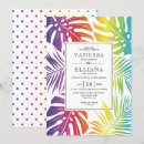 Search for monstera leaf wedding invitations Pattern