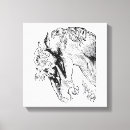 Search for black and white horse art Vintage