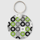 Search for dots key rings Black and white