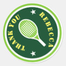 Search for green ball stickers Racket