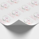 Search for first communion wrapping paper Floral