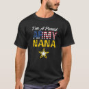 Search for proud nana tshirts Army