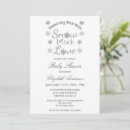 Search for snow baby shower invitations Grey