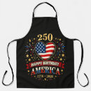 Search for happy anniversary aprons Usa 250th anniversary