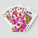 Search for hexagon playing cards Pink