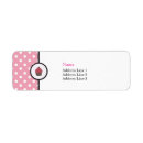 Search for bakery business return address labels Pink