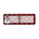 Search for north pole return address labels Classic
