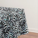 Search for tropical leaf tablecloths Black
