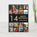 Search for 14 birthday cards Photo collage