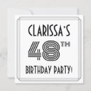 Search for 48th invitations 48 years old
