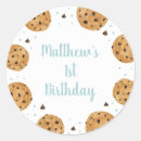 Search for birthday cookies stickers Cookie first birthday
