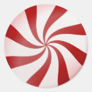 Search for red and white peppermint stickers Festive