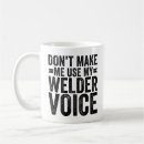Search for welder mugs Profession