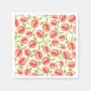 Search for peach fruit napkins Summer