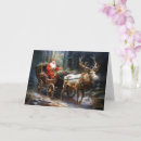 Search for magic of christmas cards Reindeer