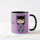 Search for kokeshi doll mugs Japan